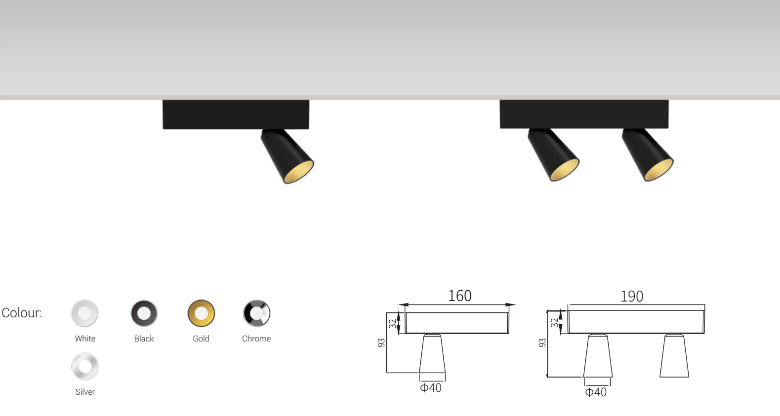 5W/10W NICE SURFACE-MOUNTED