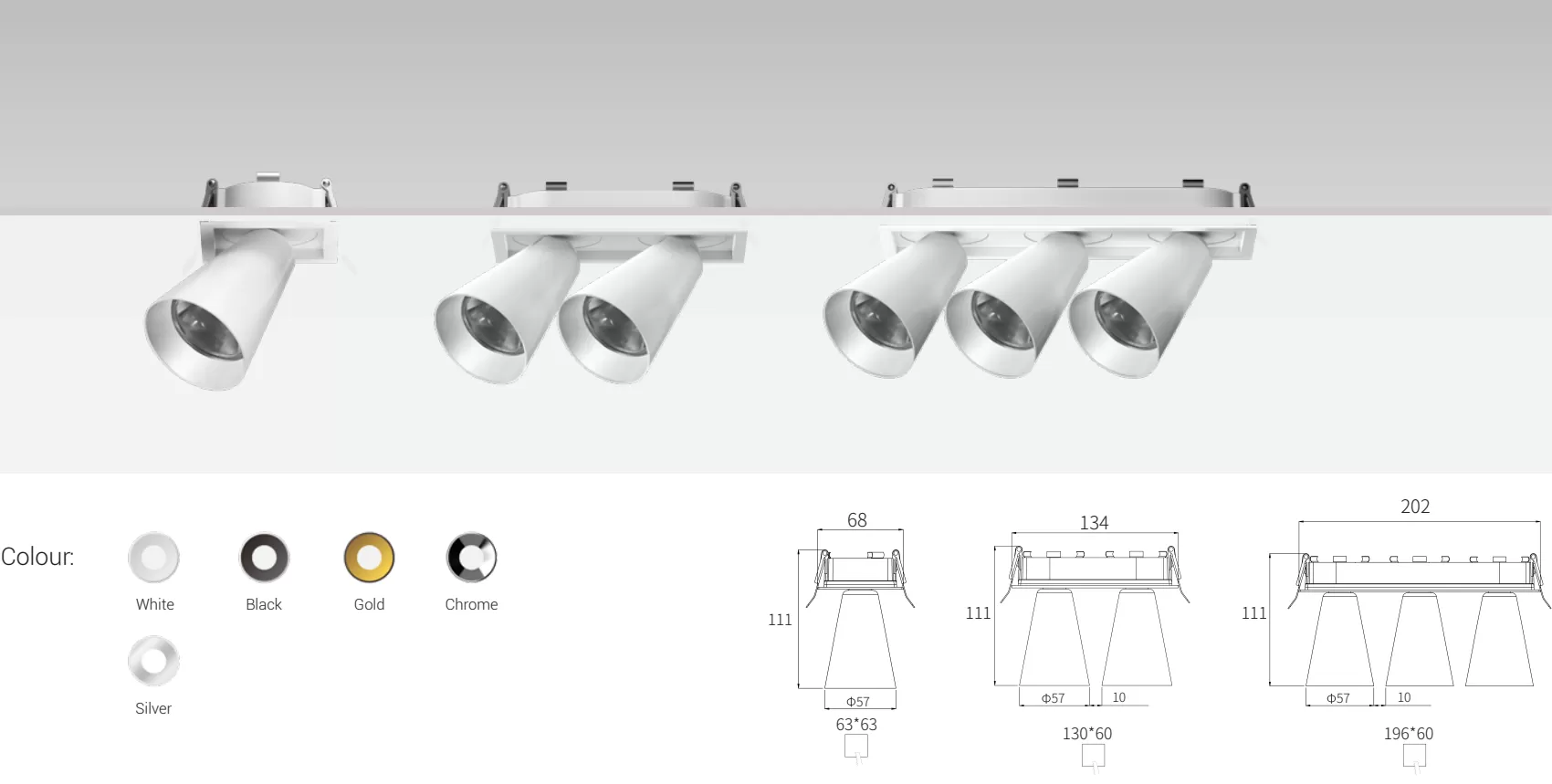 5W/10W NICE RECESSED