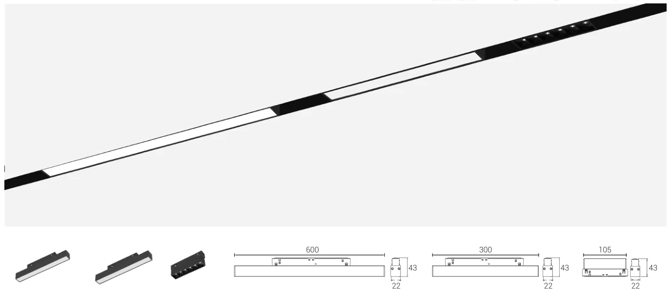 F20 MAGNETI TRACK LIGHT